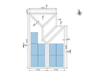 航空写真で建物を特定し計測